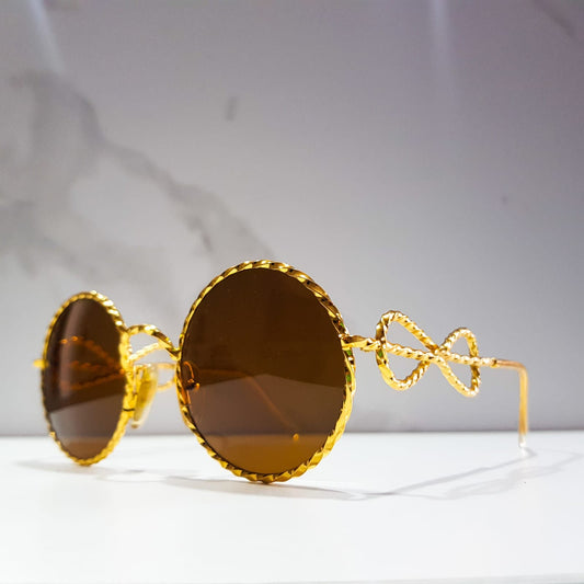 Occhiali da sole vintage Moschino by Persol catena occhiali lunette brille