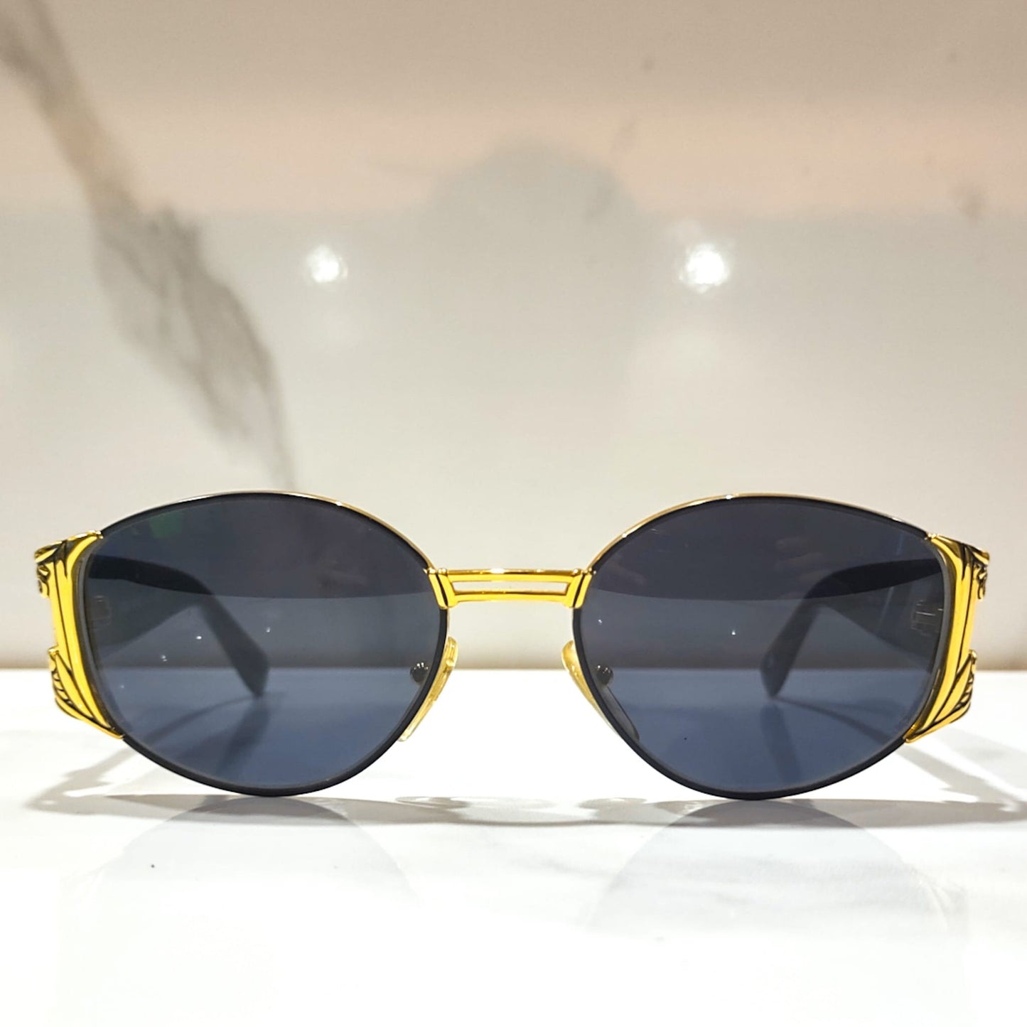 Gianni Versace mod S 63 occhiali da sole vintage anni '90 lunetta brille