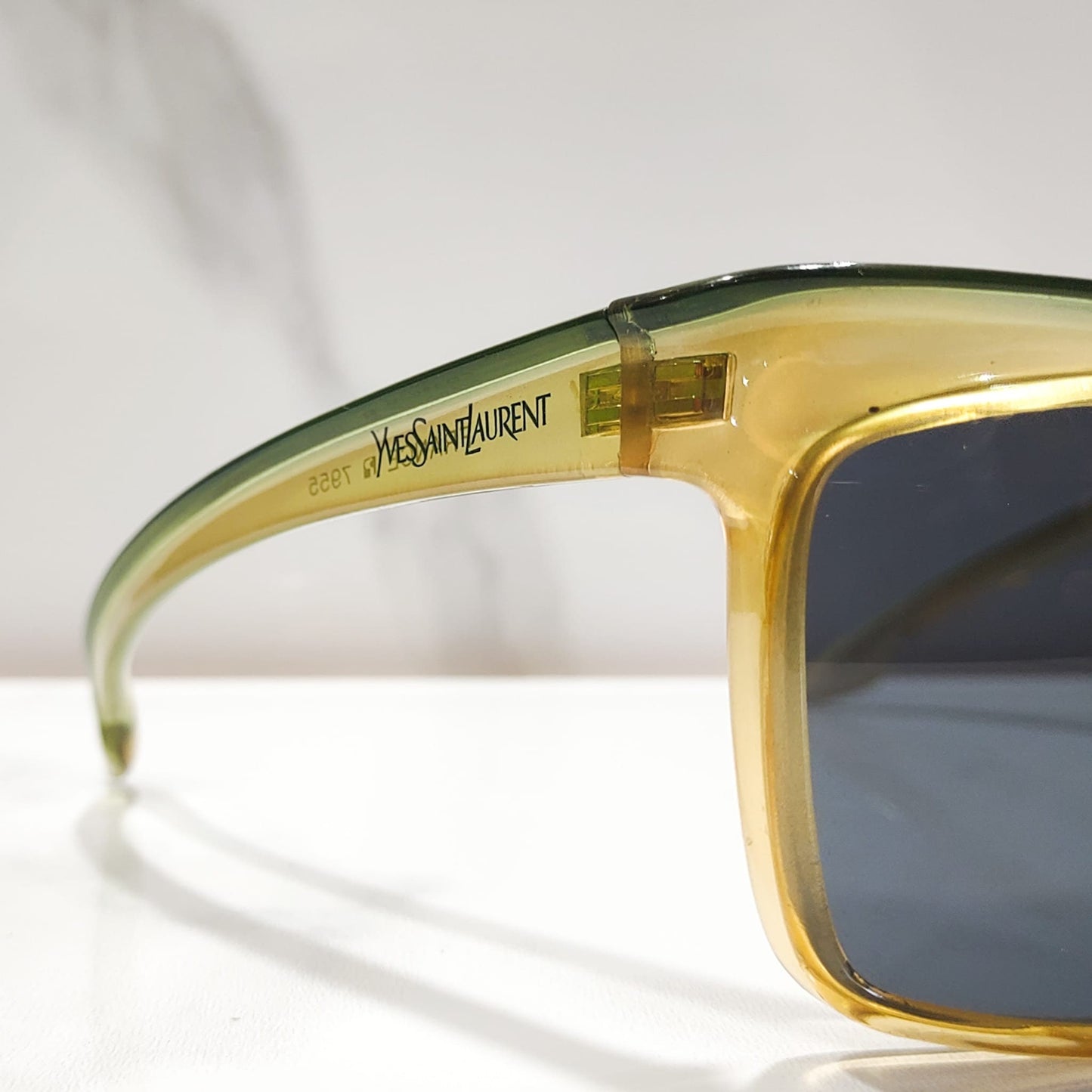 Yves Saint Laurent 7955 occhiali da sole vintage anni '70 lunetta occhiali da sole