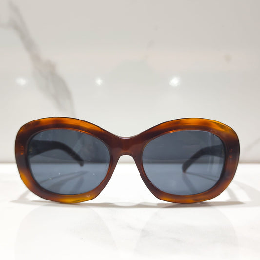 chanel oval sunglasses tortoise polarized