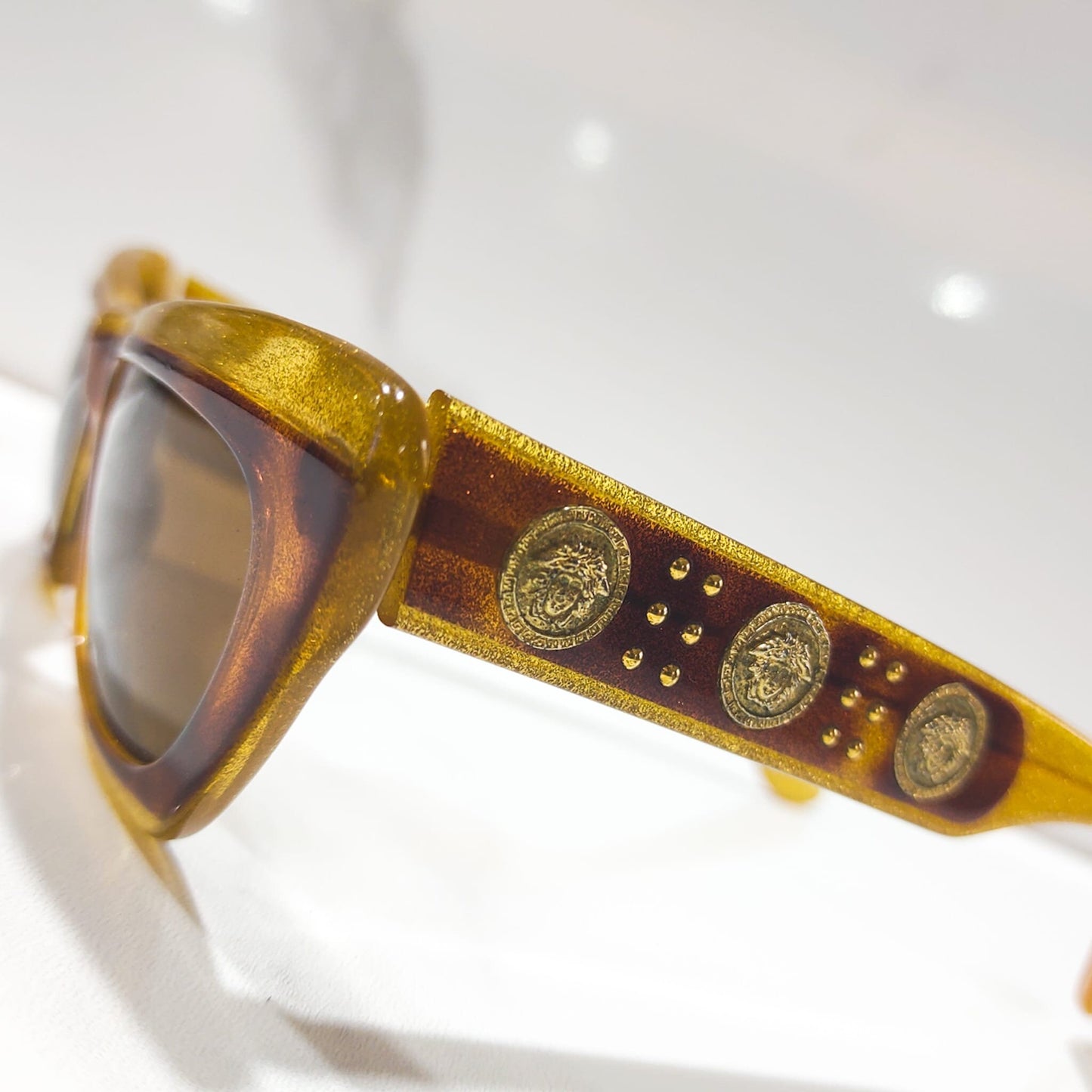 Gianni Versace S18 vintage sunglasses shines lunettes