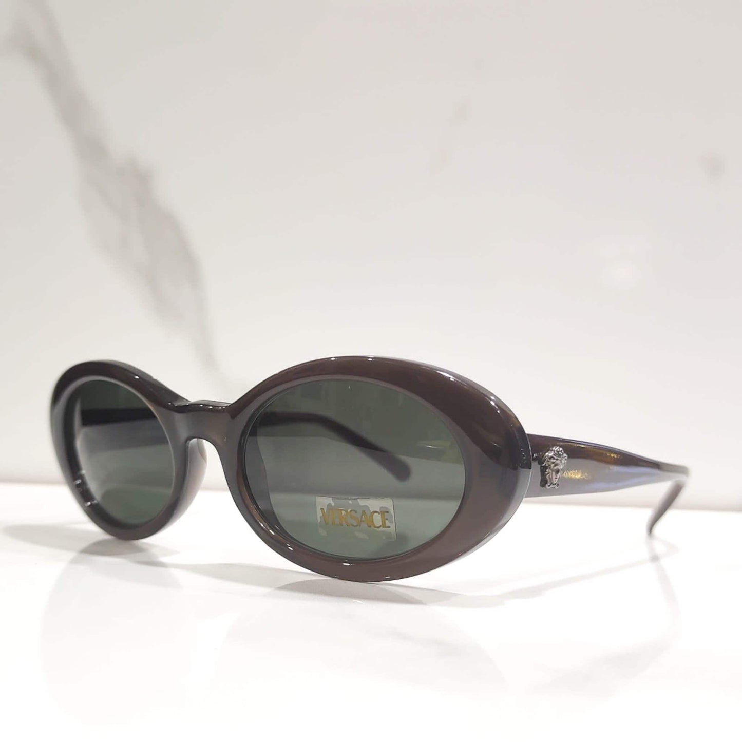 Gianni Versace 451 复古边框闪耀 90 年代眼镜