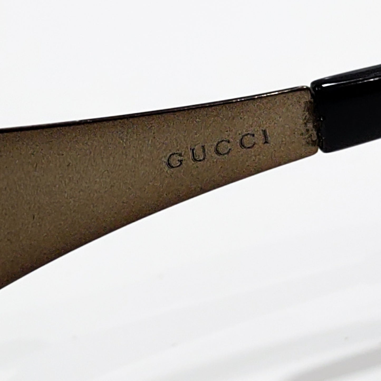 Gucci 2801 bamboo wrap shield rare 复古无框太阳镜眼镜 lunette brille 90 年代