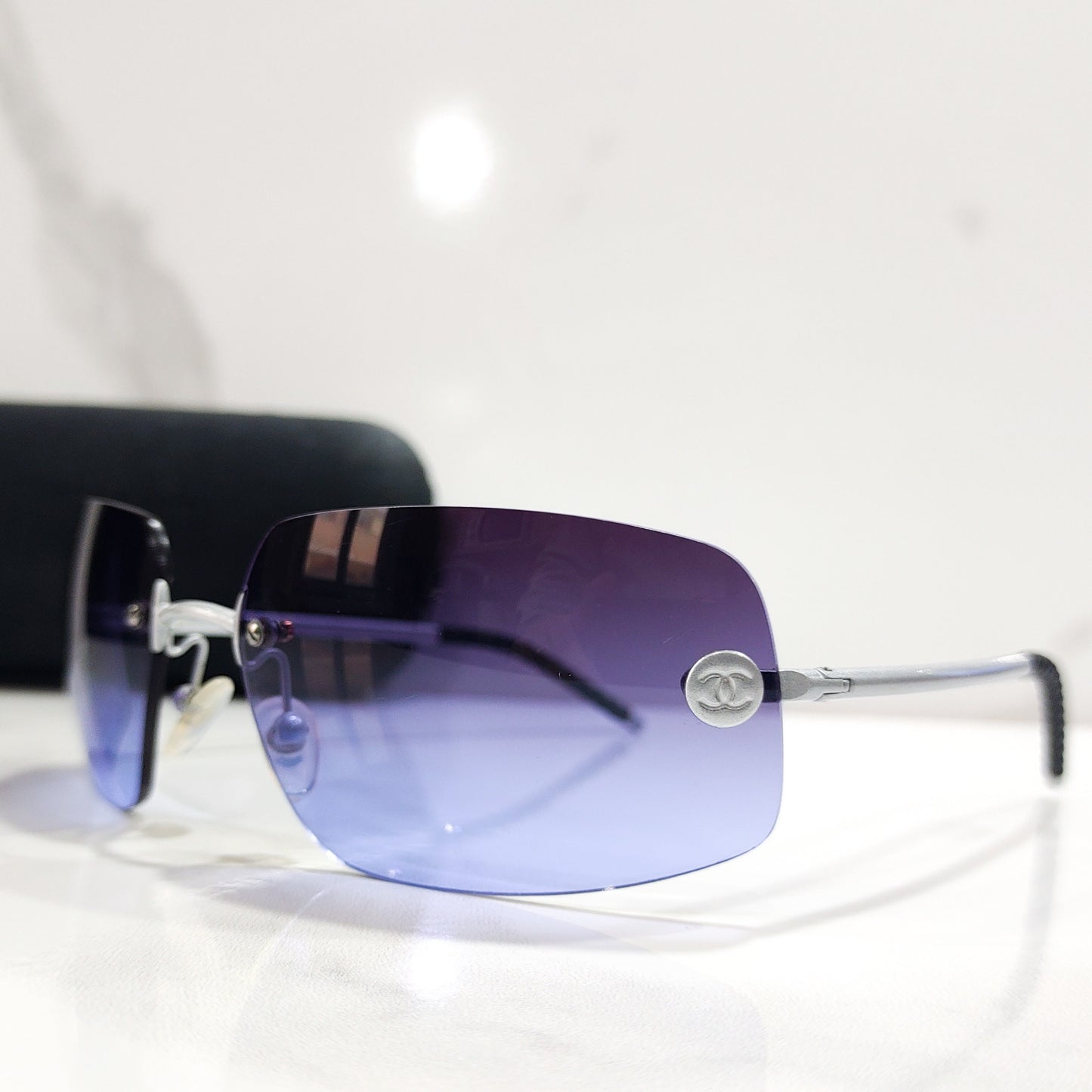Chanel 型号 4035 太阳镜 brille bezel y2k 无框色调