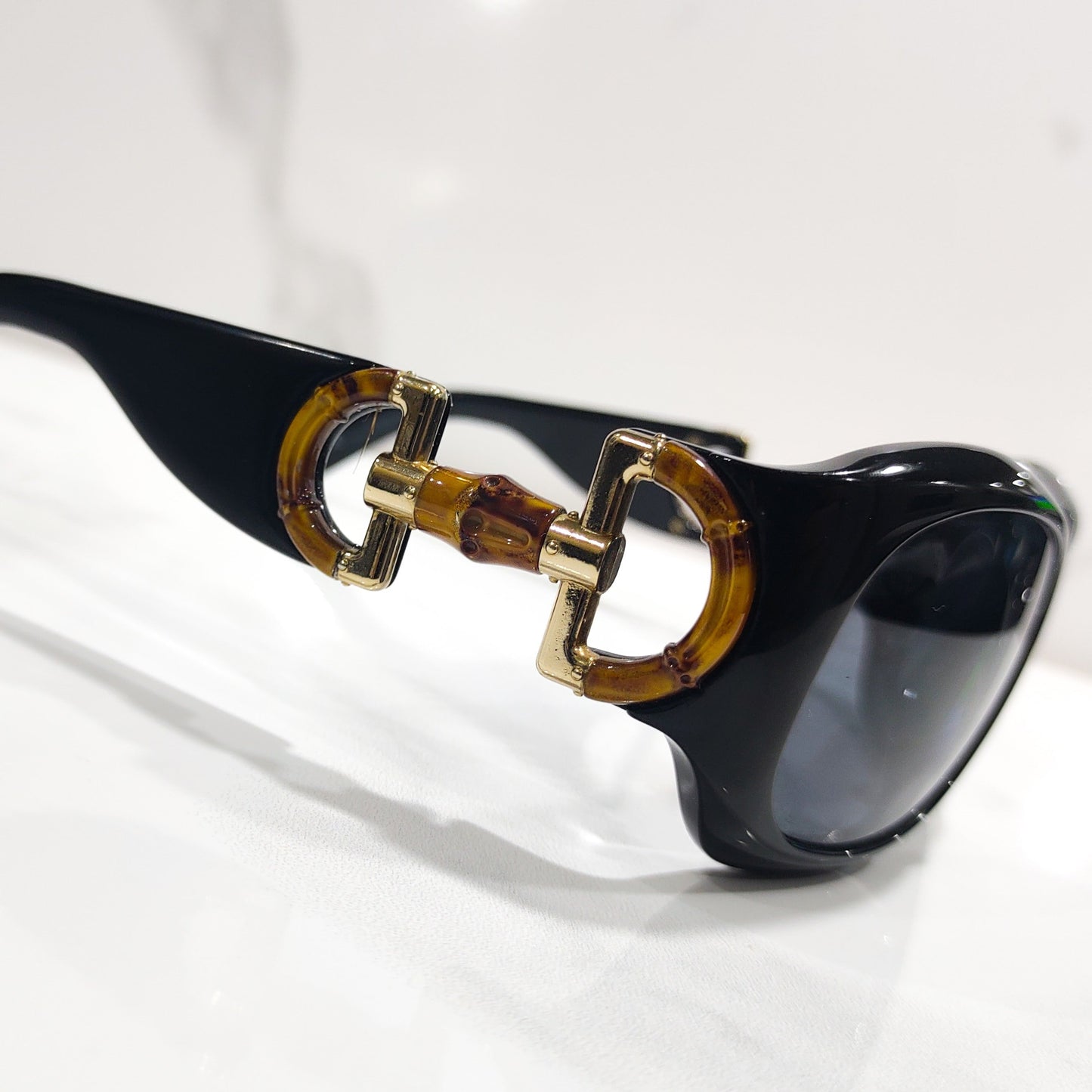 Gucci bamboo 2970 sunglasses vintage glasses lunette brille 90s