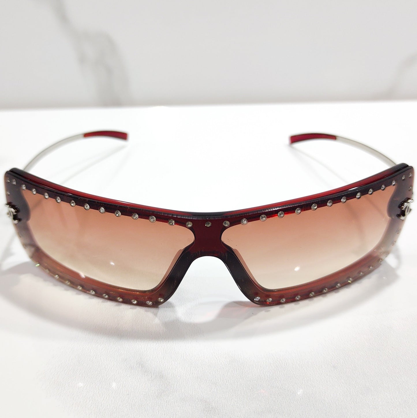 Chanel modello 5077 occhiali da sole lunetta brille 90s y2k tonalità