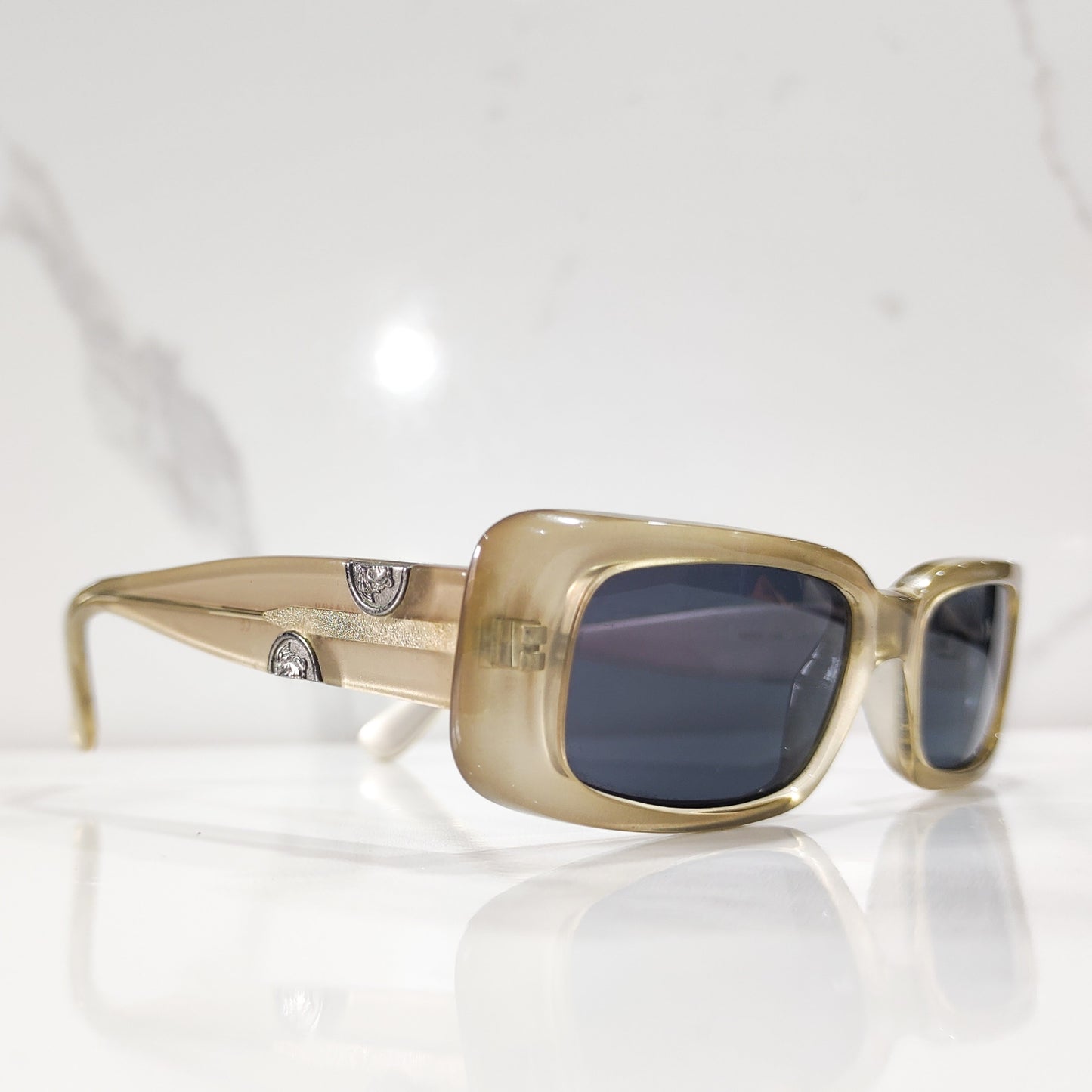 Gianni Versace mod 249 occhiali da sole vintage occhiali lunetta brille anni '90