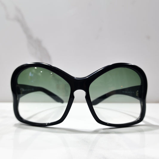 Prada Butterfly SPR 18I sunglasses glitter bezel shades y2k