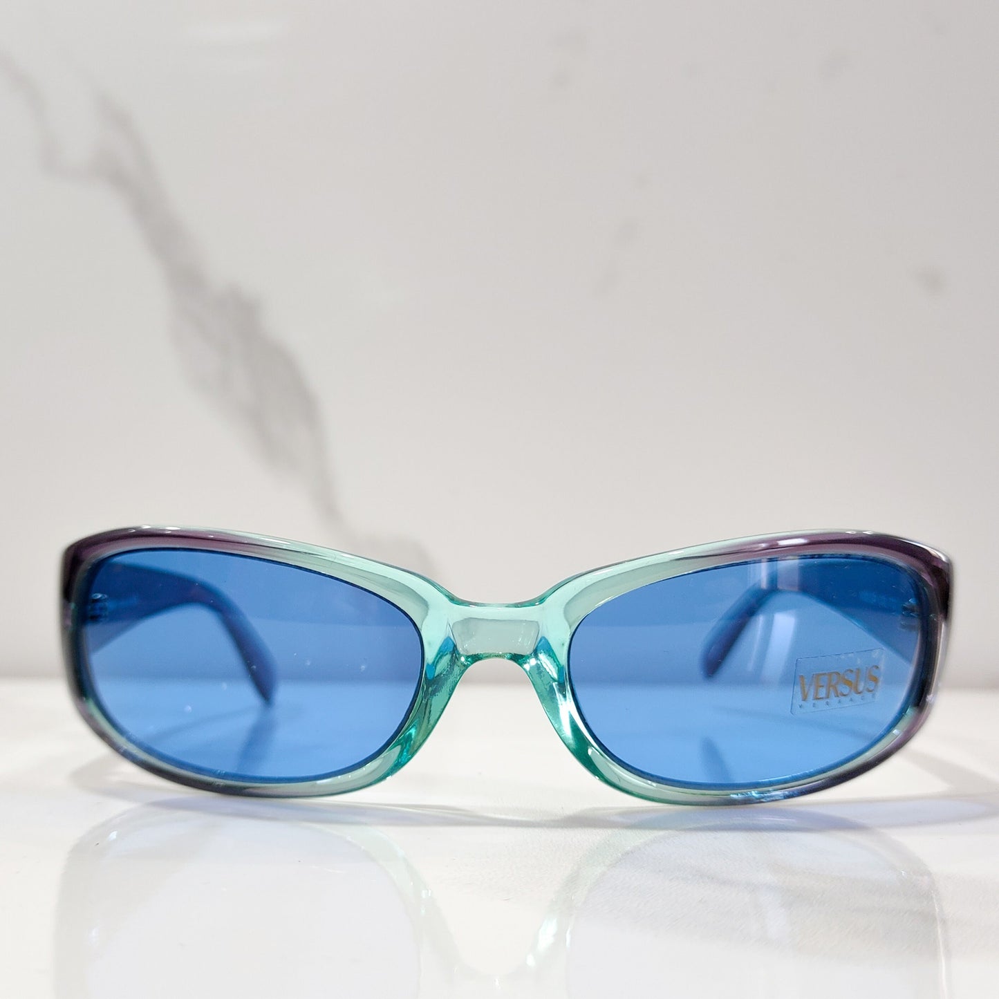 Versace Versus mod EZ4 太阳镜复古 y2k 眼镜挡板