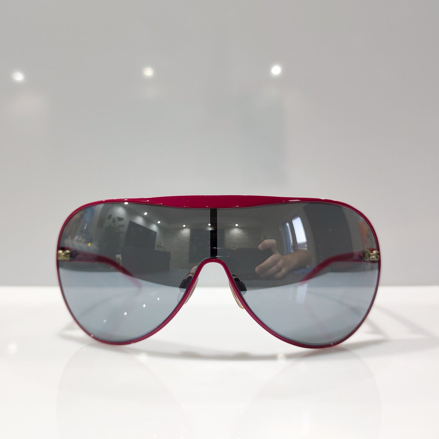 Dolce e Gabbana 6007 Y2K occhiali da sole vintage occhiali gafas wrap shield
