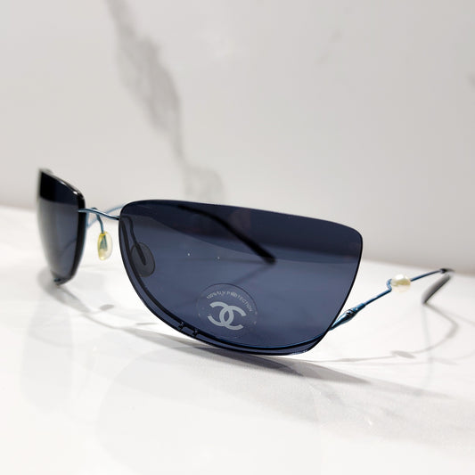 Chanel sunglasses model 4053 rimless lunette brille shades y2k