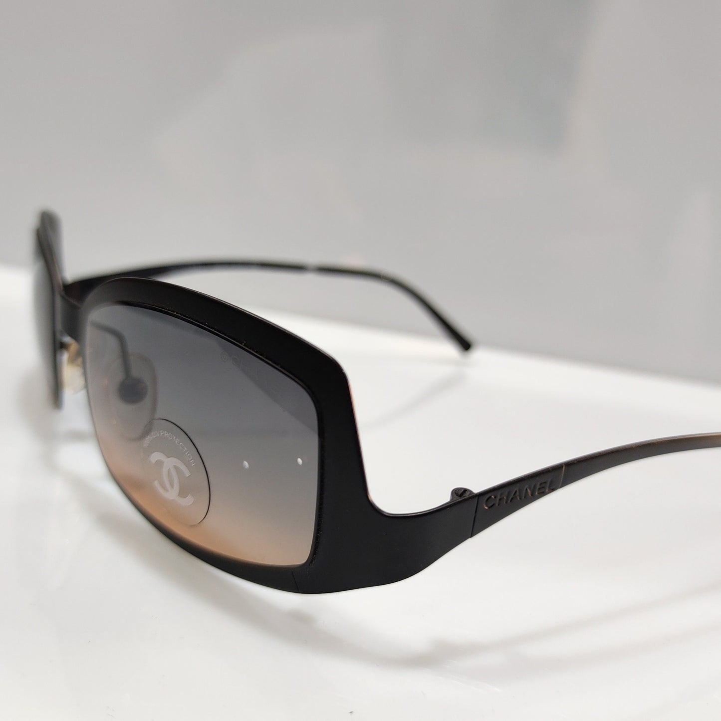 Chanel modello 4022 occhiali da sole lunetta brille y2k anni '90 tonalità
