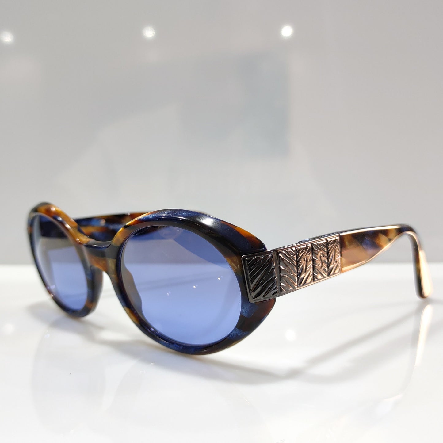Yves Saint Laurent 6548 复古太阳镜 lunette brille 90 年代