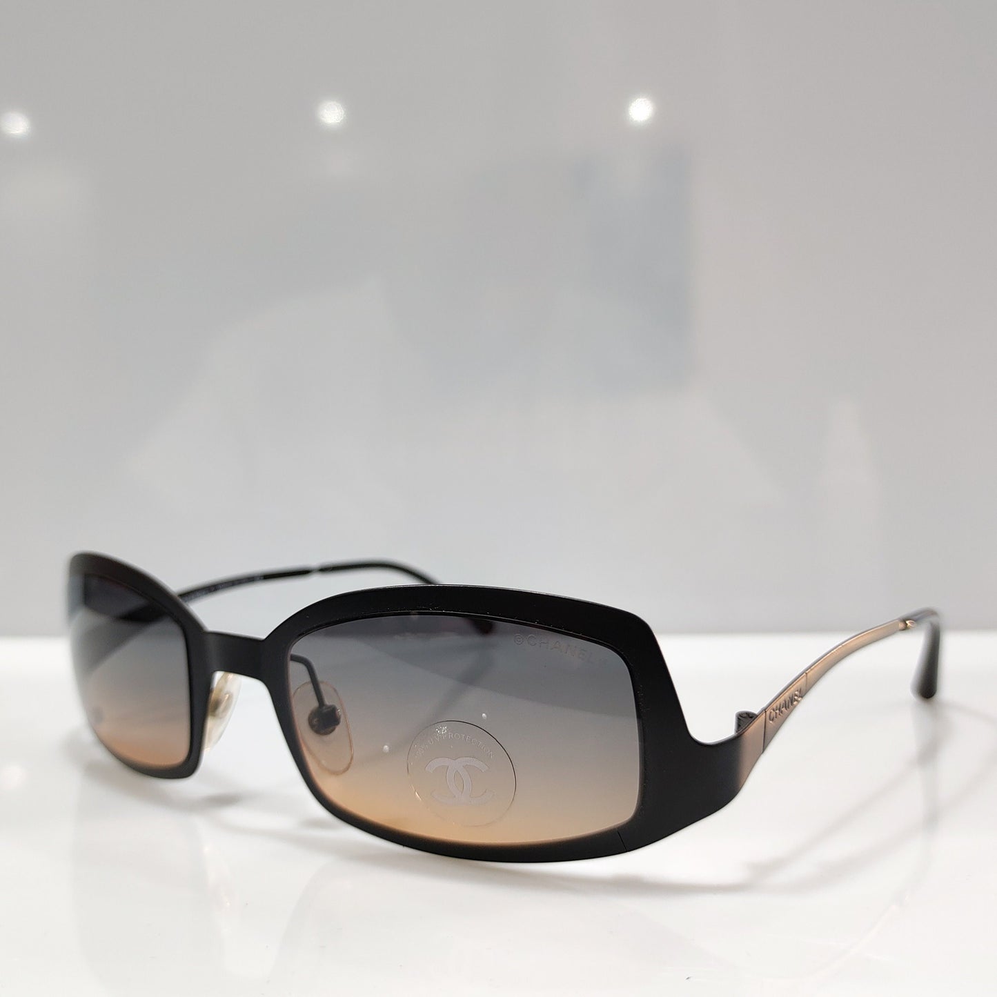 Chanel modello 4022 occhiali da sole lunetta brille y2k anni '90 tonalità