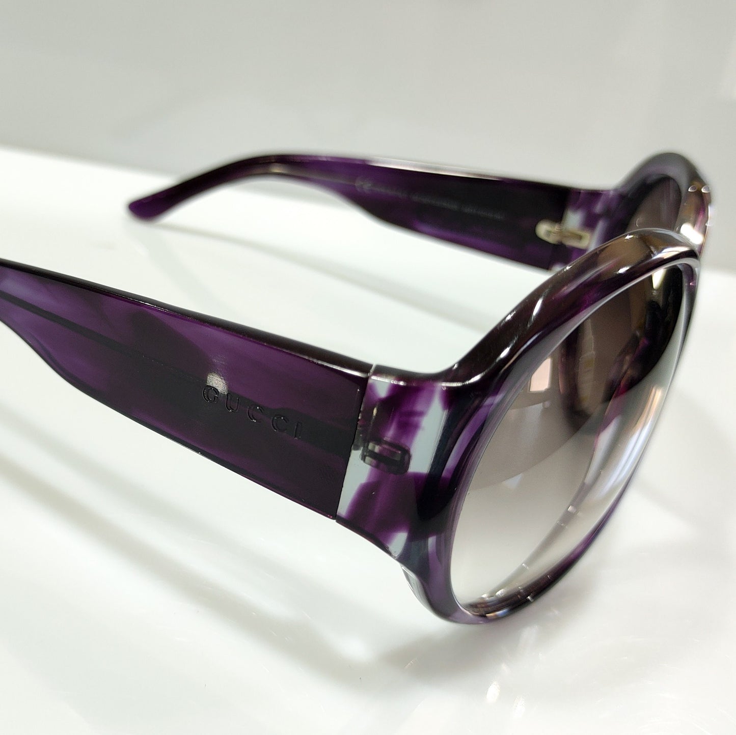 Gucci 2927 strass occhiali da sole lunetta brille y2k tonalità