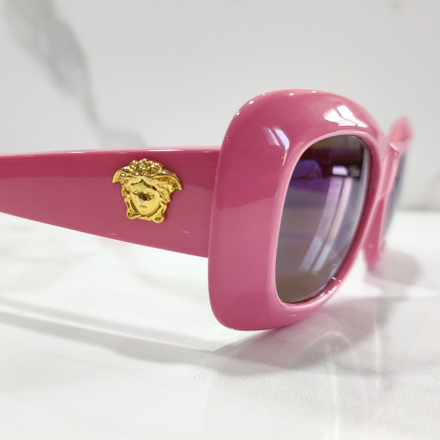 Versace 417 罕见复古环绕式防护太阳镜 gafas 眼镜 90 年代 y2k