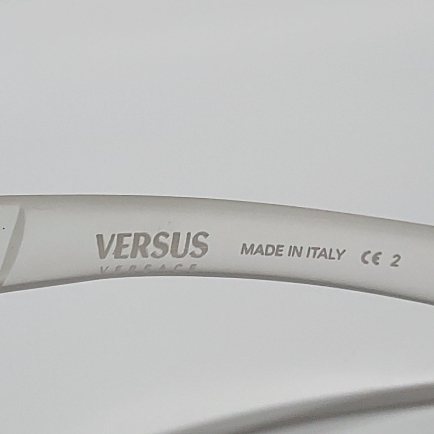 Versace Versus mod L52 occhiali da sole wrap shield vintage y2k occhiali lunetta