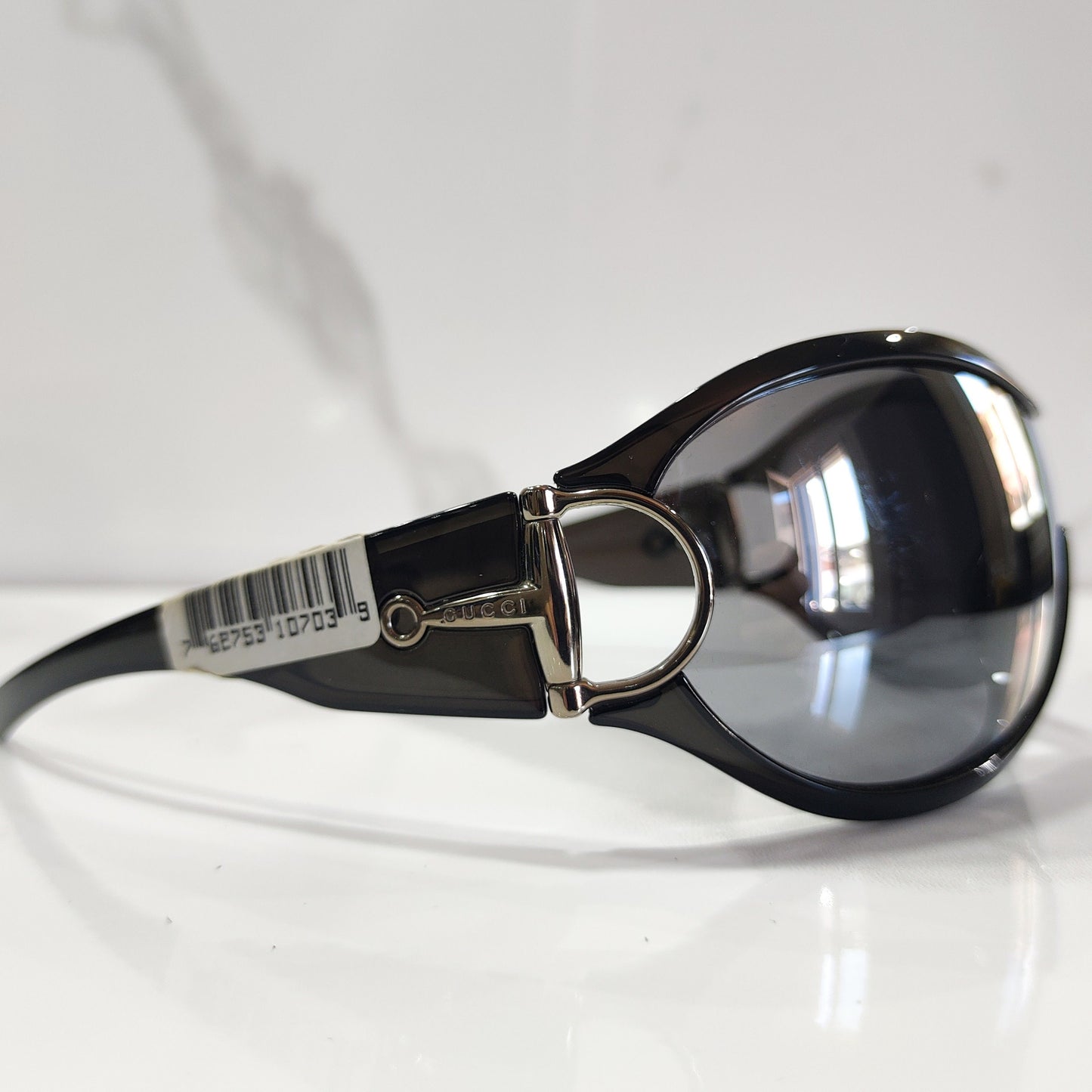 Gucci GG 2561 vintage wrap shield sunglasses lunette brille y2k