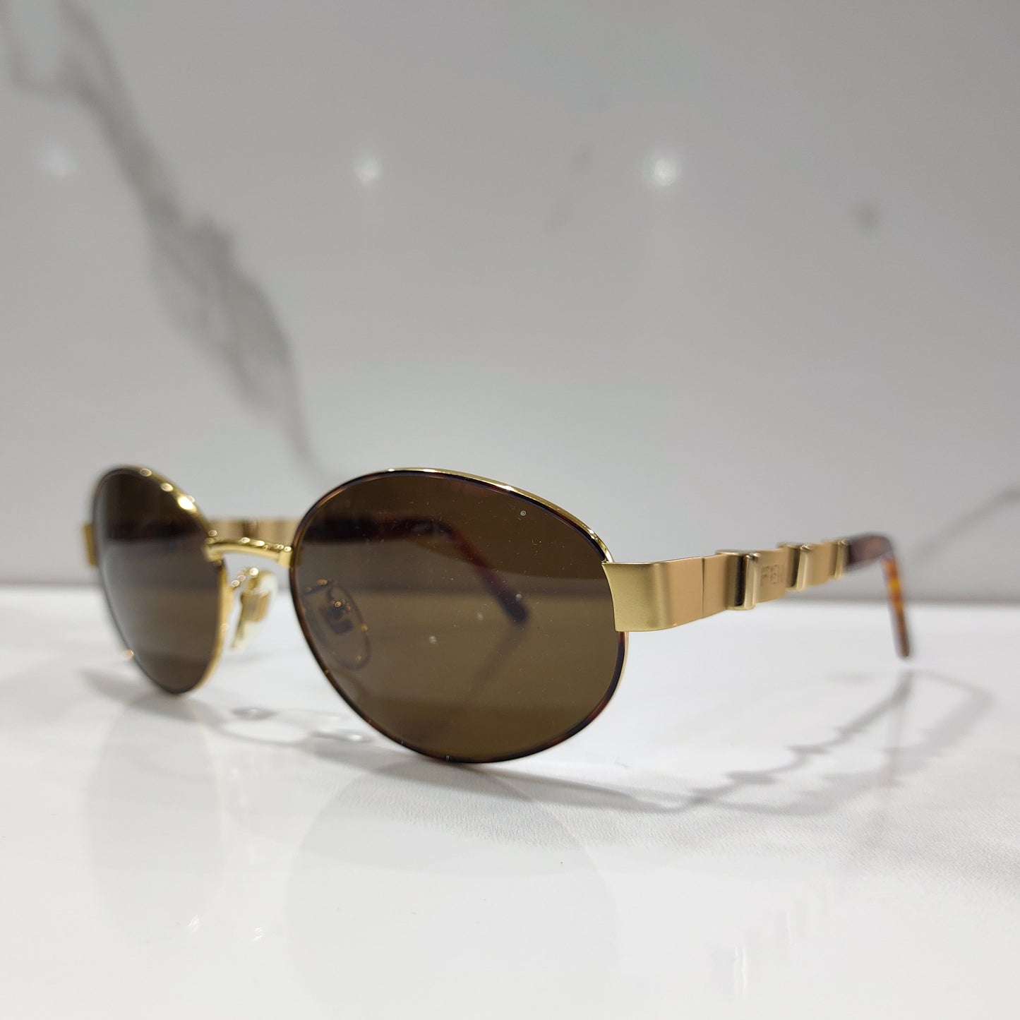 Fendi modello SL 7129 occhiali da sole vintage lunetta brille 90s y2k tonalità