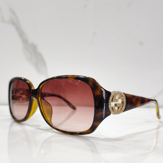 Gucci 3592 复古太阳镜 Swarovski 眼镜 lunette brille