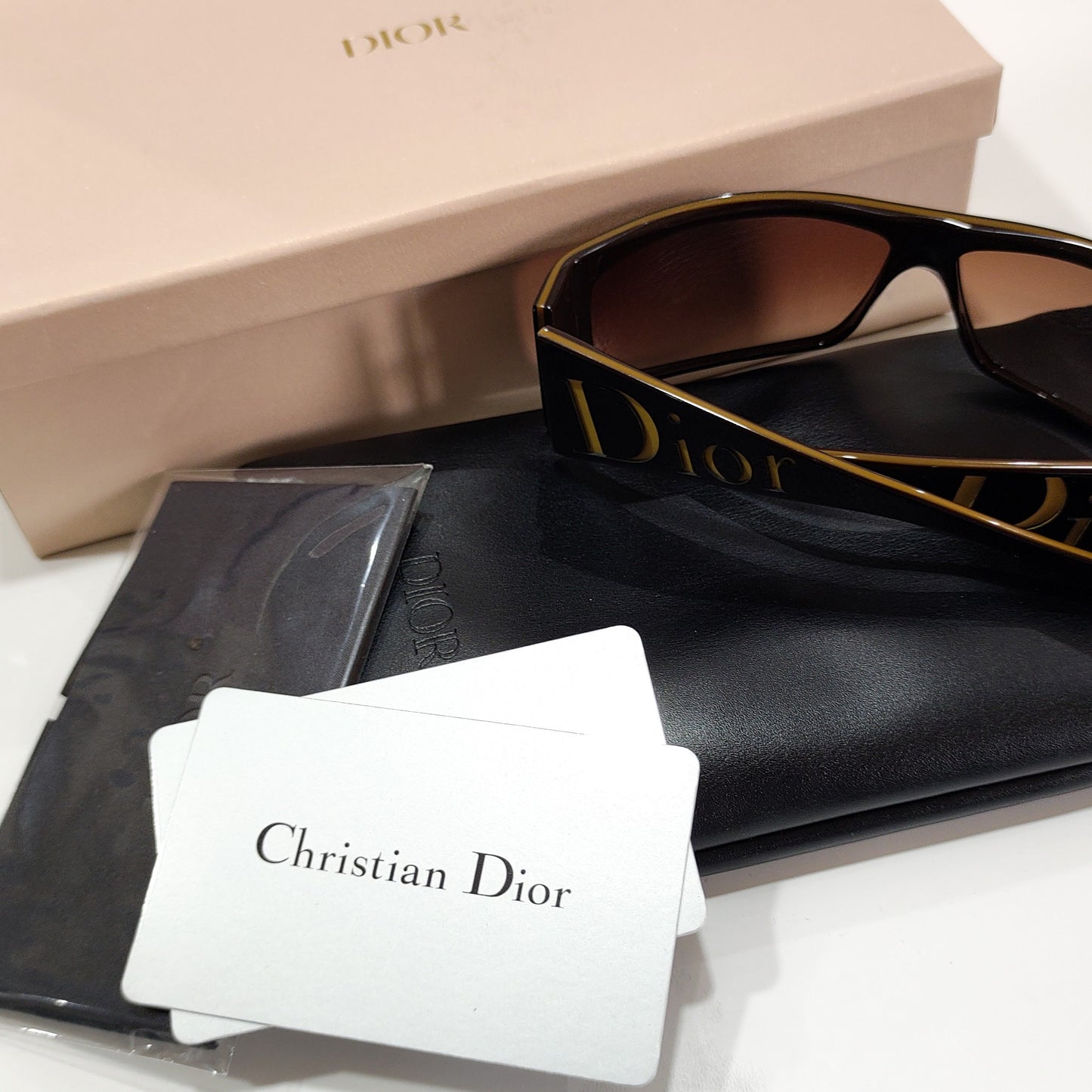 克里斯蒂安·迪奥 mod。 Your vintage Dior 1 NOS 太阳镜 new gafas y2k 眼镜 made in Italy