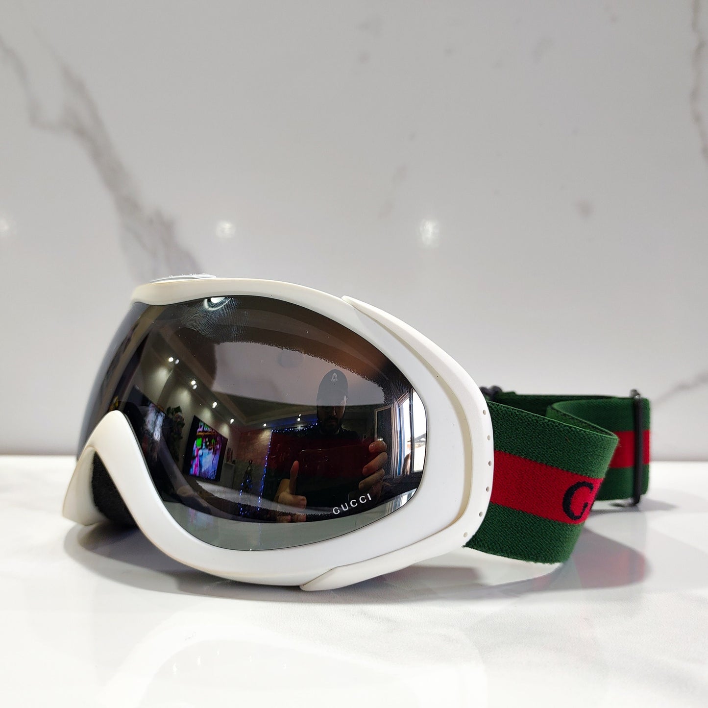 Occhiali da sole Gucci SKI vintage Mask wrap shield occhiali lunetta brille y2k