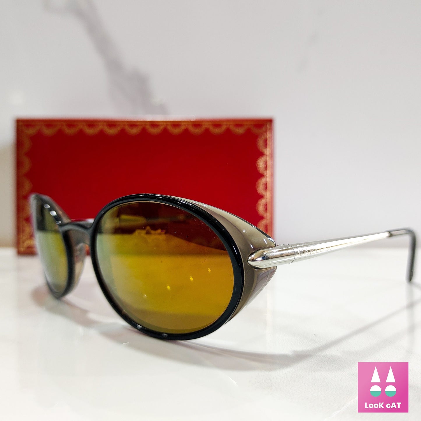 CARTIER Premiere Collection C Decor occhiali da sole lunetta brillen