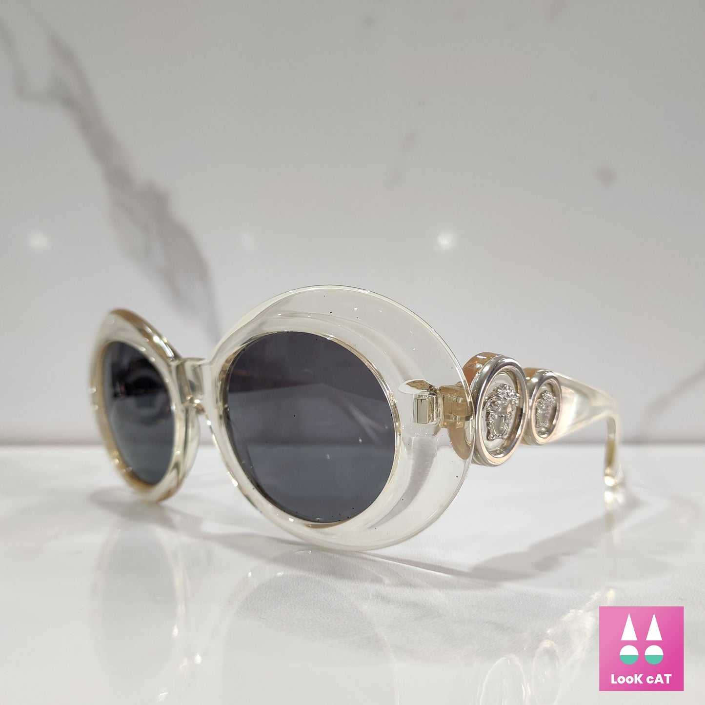 Gianni Versace 418 col 924 vintage 90s sunglasses bezel glasses