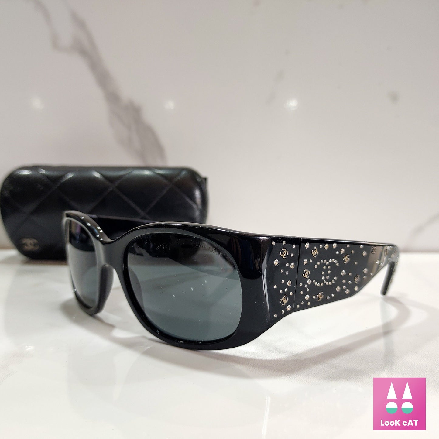 Chanel sunglasses model 5134 glitter lunette shades 90s – LookcatSunglasses