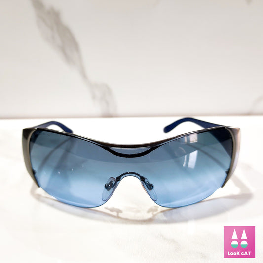 Prada model SPR 53 G sunglasses wrap shield lunette brille shades y2k
