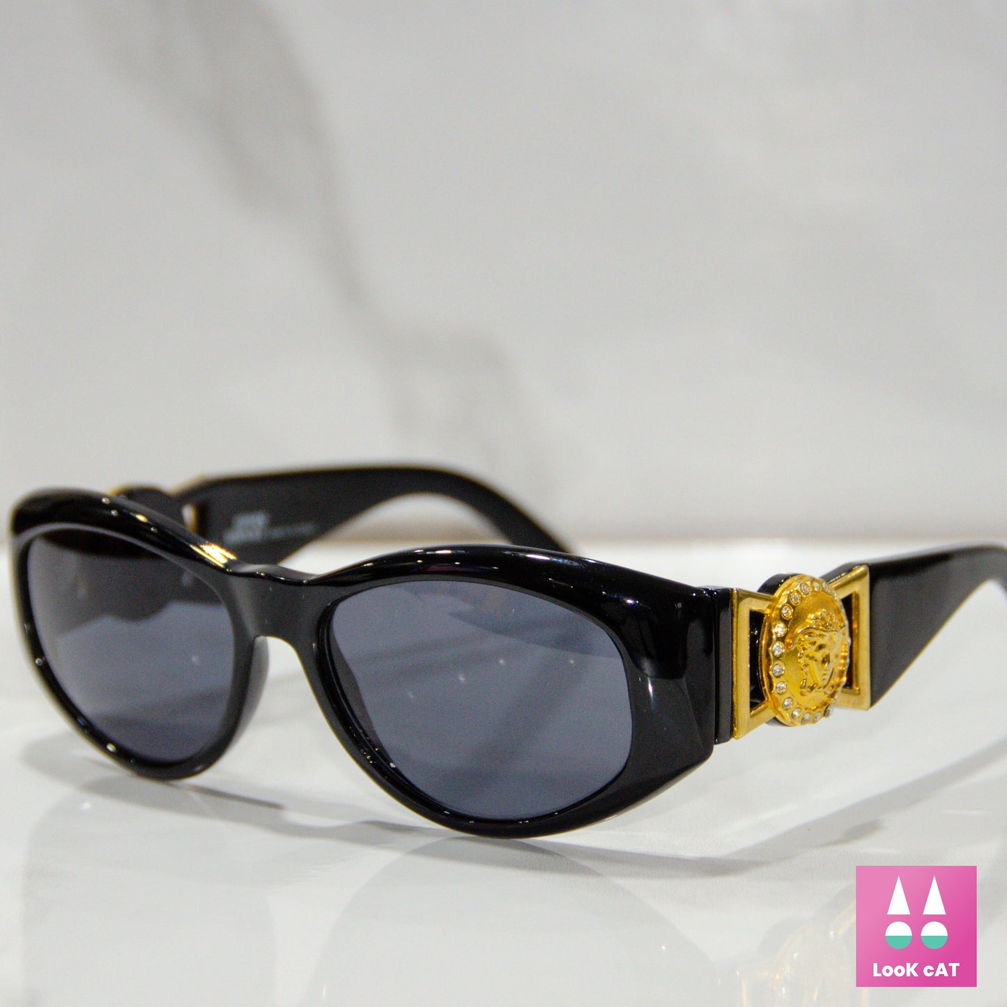 Occhiali da sole Gianni Versace mod 424 strass lunette brille occhiali sole gafas