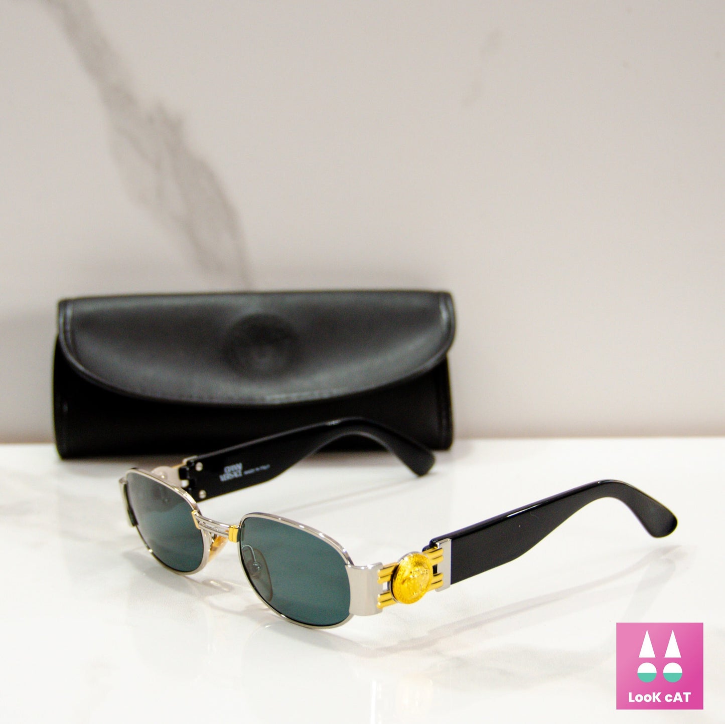 Occhiali da sole vintage Gianni Versace mod S 70 lunetta brille