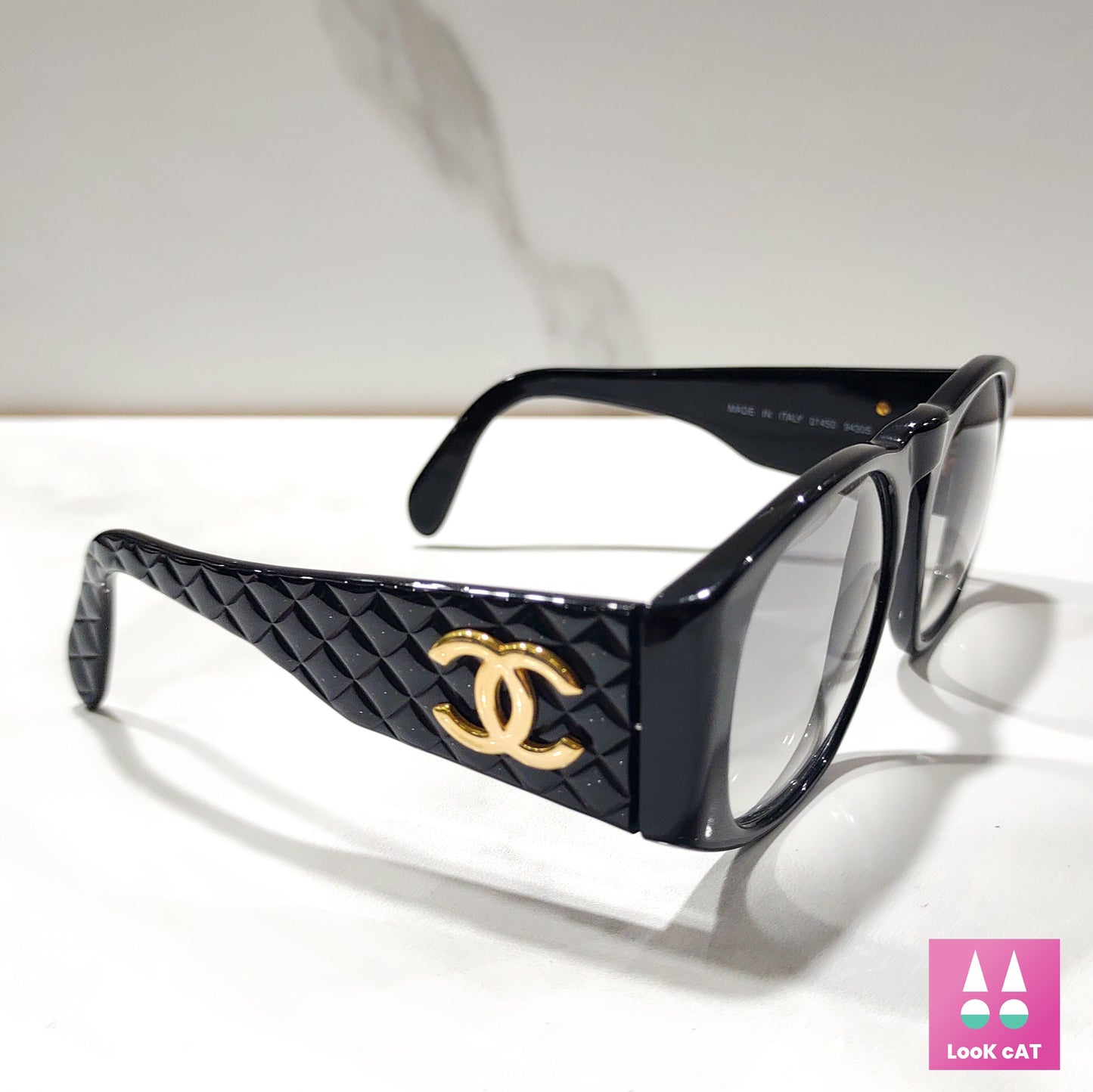 Occhiali da sole Chanel modello 01450 lunette brille sfumature anni '90