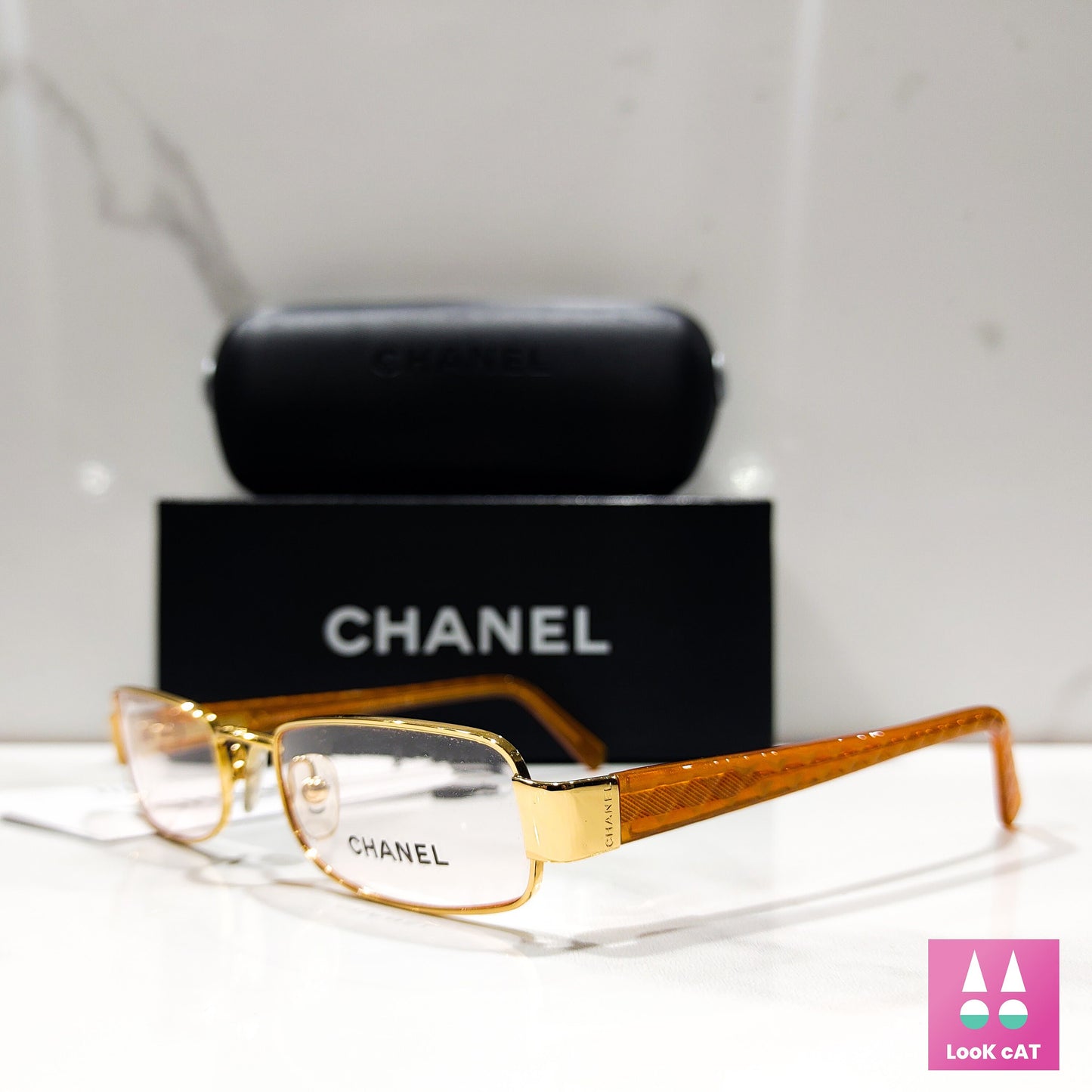 Chanel 2029 lunette brille 眼镜 y2k 无框色调