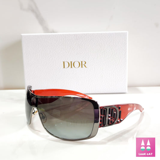 Dior vintage Indinight 2 occhiali da sole y2k lunette NOS mai indossati occhiali da sole