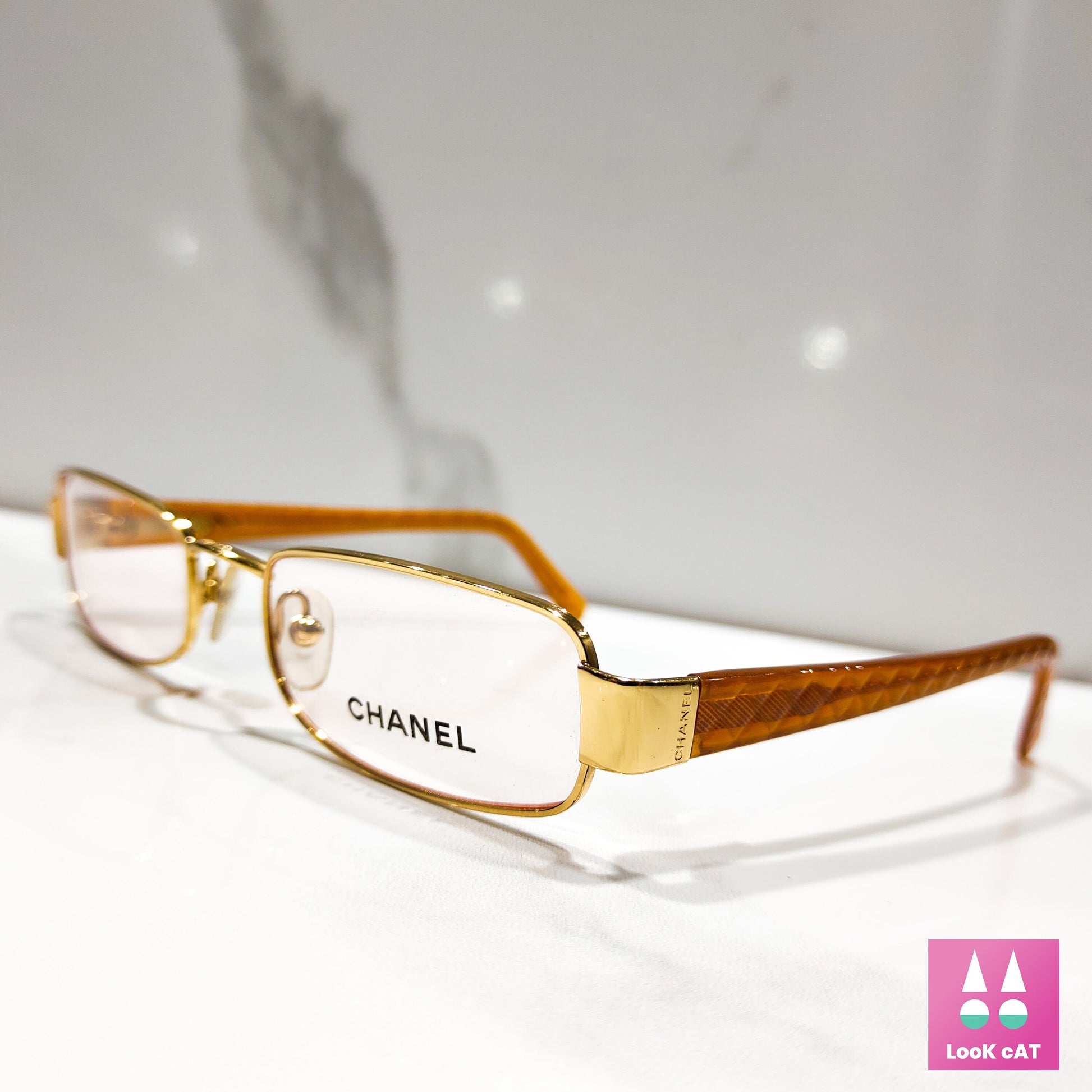 Chanel 2029 lunette brille eyeglasses y2k rimless shades – LookcatSunglasses