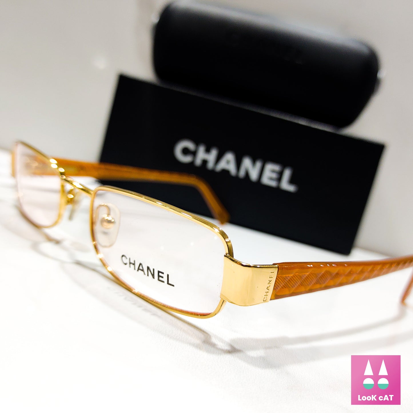 Chanel 2029 lunette brille 眼镜 y2k 无框色调