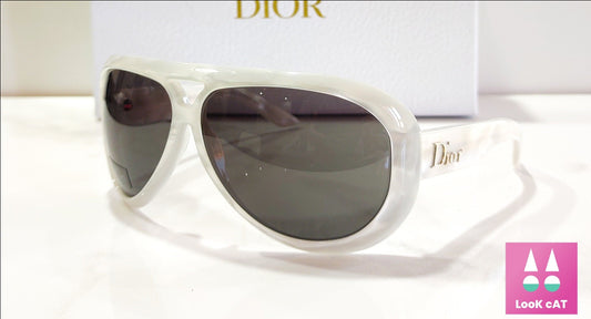 Dior Aviadior raro occhiali da sole vintage con scudo avvolgente NOS occhiali gafas y2k Raro