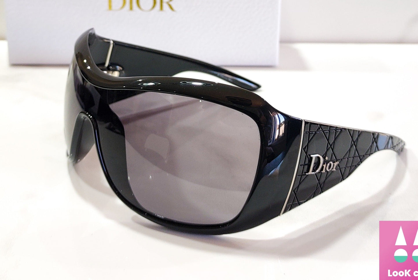 Dior CANNAGE occhiali da sole vintage scudo NOS nuovi occhiali gafas y2k