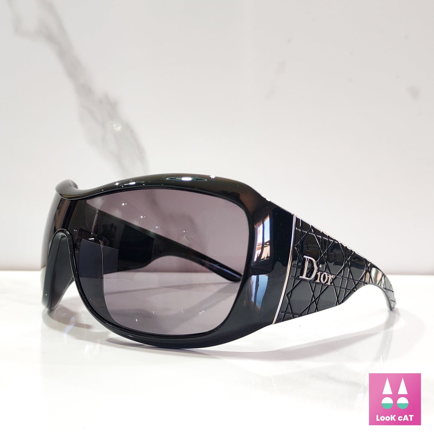 Dior CANNAGE occhiali da sole vintage scudo NOS nuovi occhiali gafas y2k