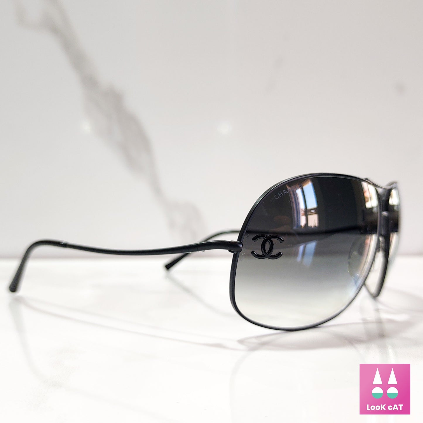 香奈儿太阳镜型号 4132 Nos lunette brille y2k shades new old stock