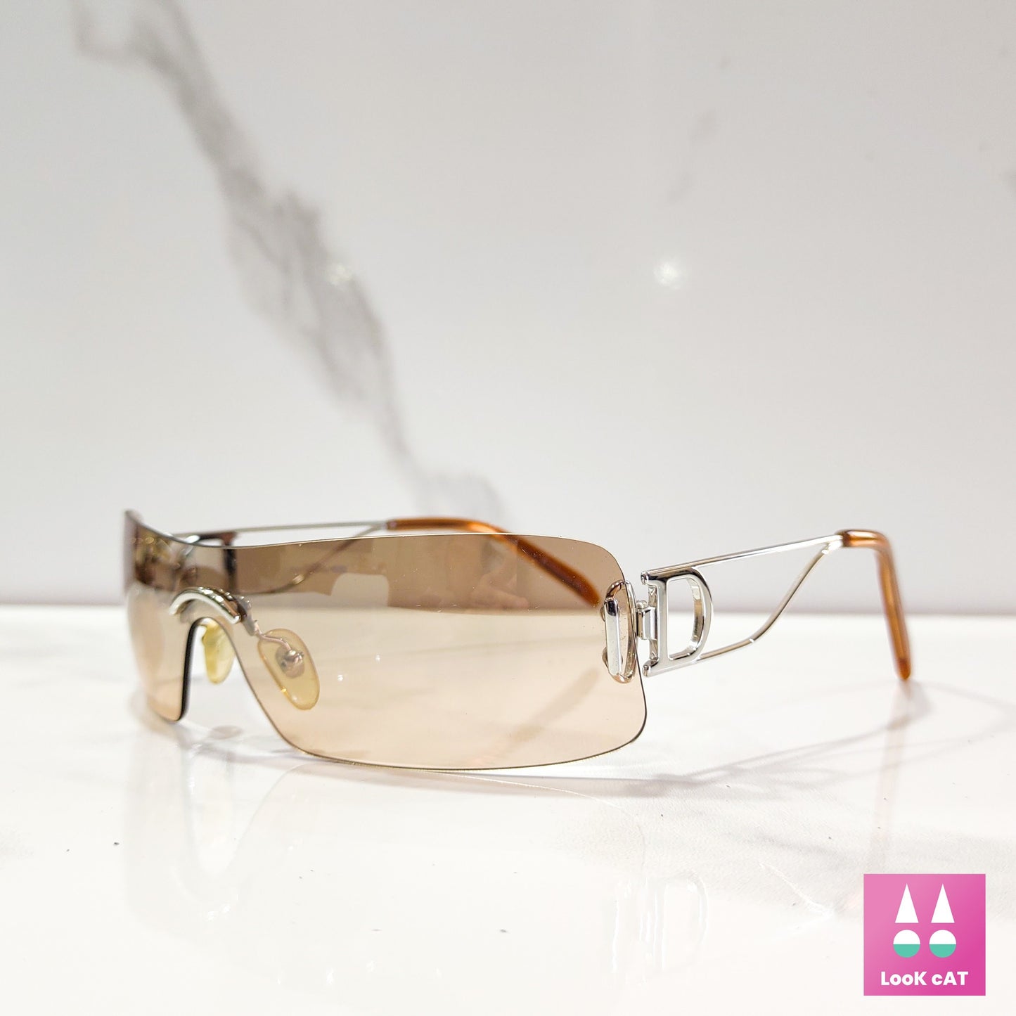 Dior occhiali da sole vintage diorella y2k lunette occhiali da sole