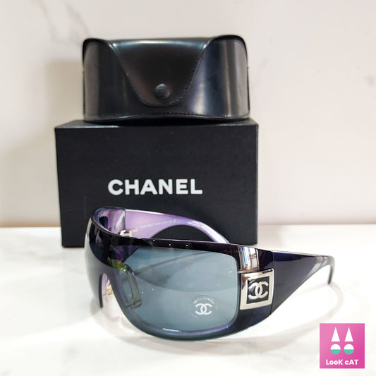 Chanel sunglasses model 5086 NOS wrap shield lunette Never used brille shades y2k