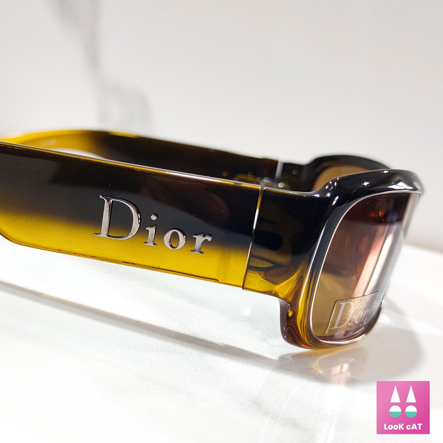 Dior 复古拉丁女孩太阳镜 y2k NOS 新款边框太阳镜