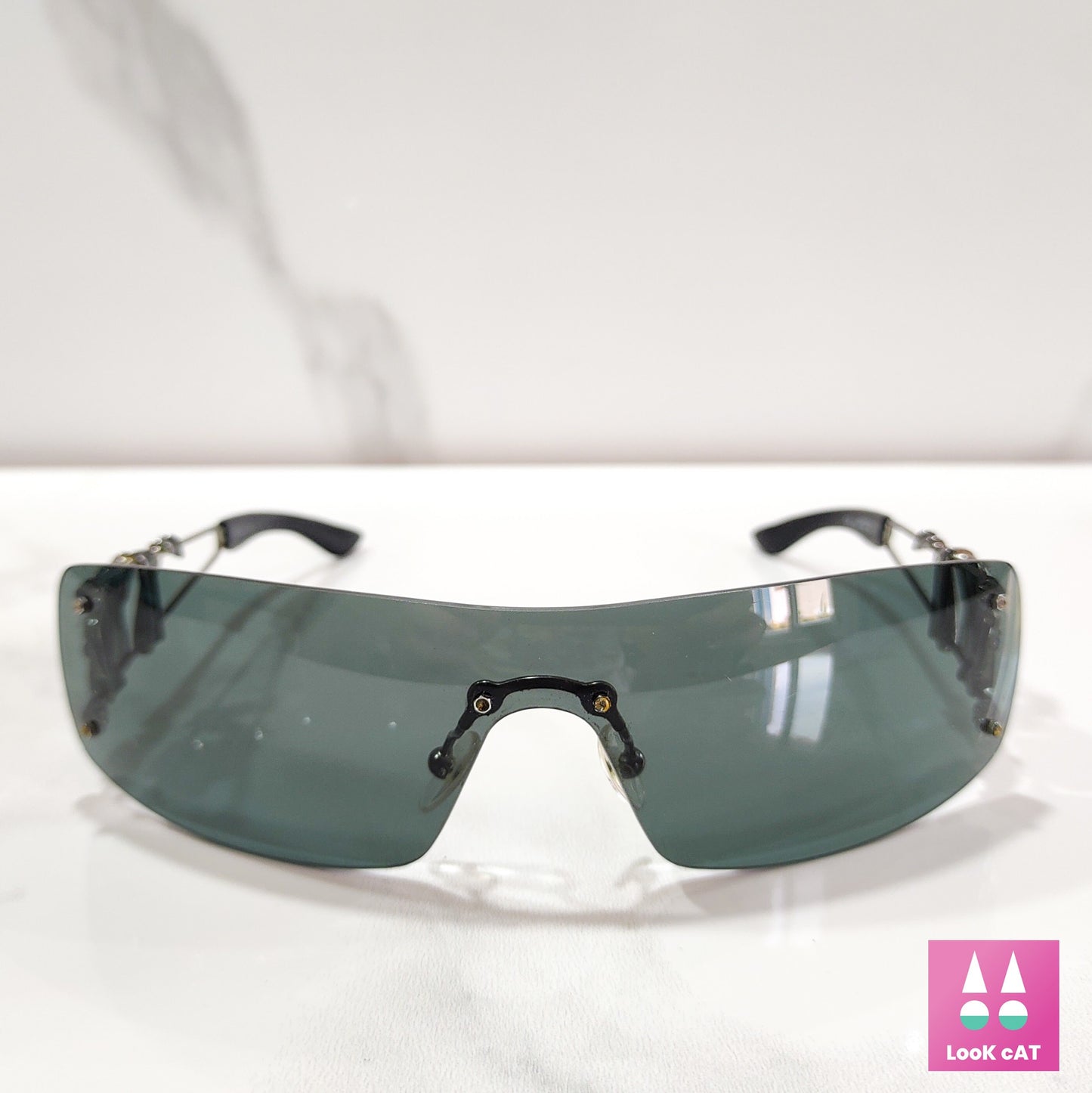 Occhiali da sole vintage Dior Heart core rari occhiali da sole avvolgenti Y2K occhiali gafas