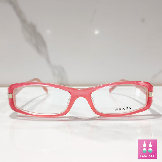 Prada VPR 05H eyeglasses frame bezel brille y2k rimless shades