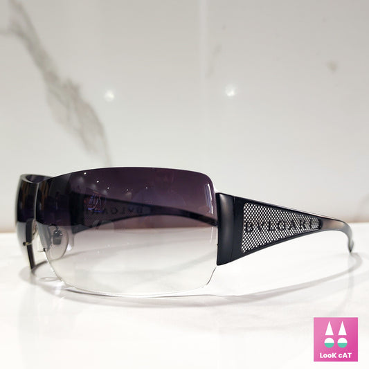 Occhiali da sole Bvlgari 550 wrap shield lunetta brille sfumature y2k