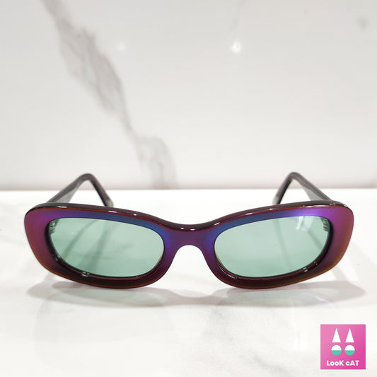 Chanel Vintage purple iridescent 90's sunglasses 
