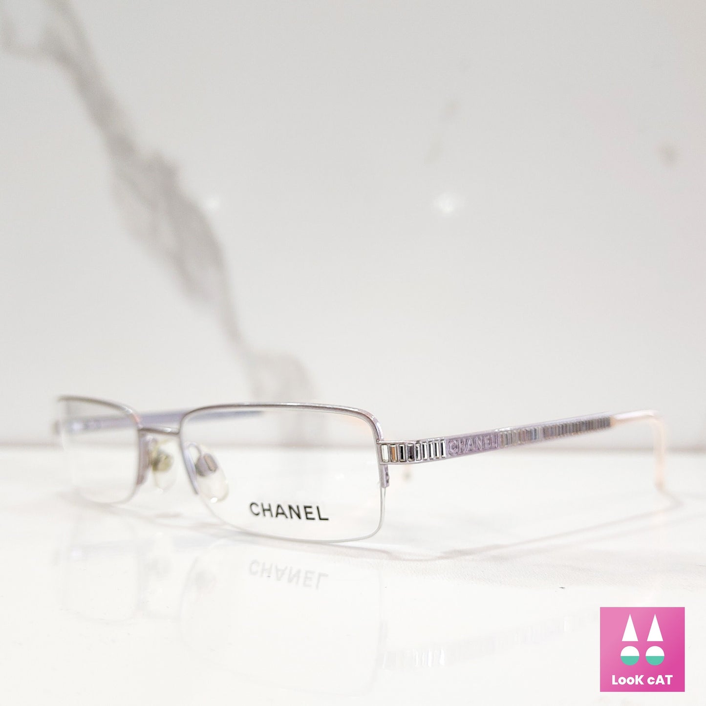 Occhiali da vista con montatura Chanel 2087 lunetta brille y2k sfumature senza montatura