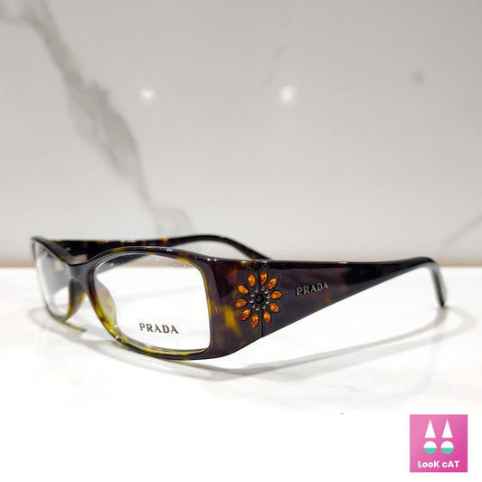 Prada VPR 08H eyeframe occhiali da vista lunetta brille y2k sfumature senza montatura